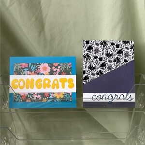 handmade congrats cards